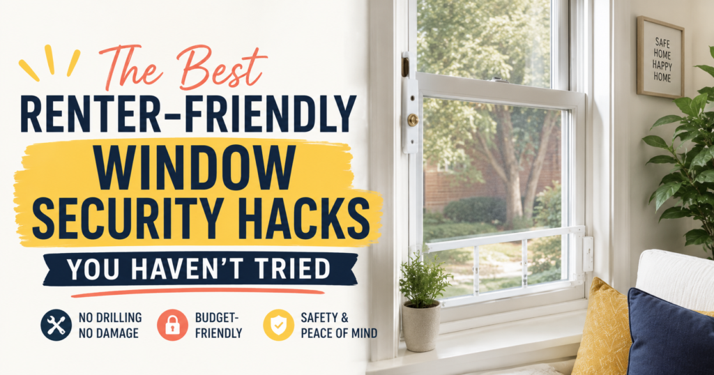 Renter-Friendly Window Security Hacks